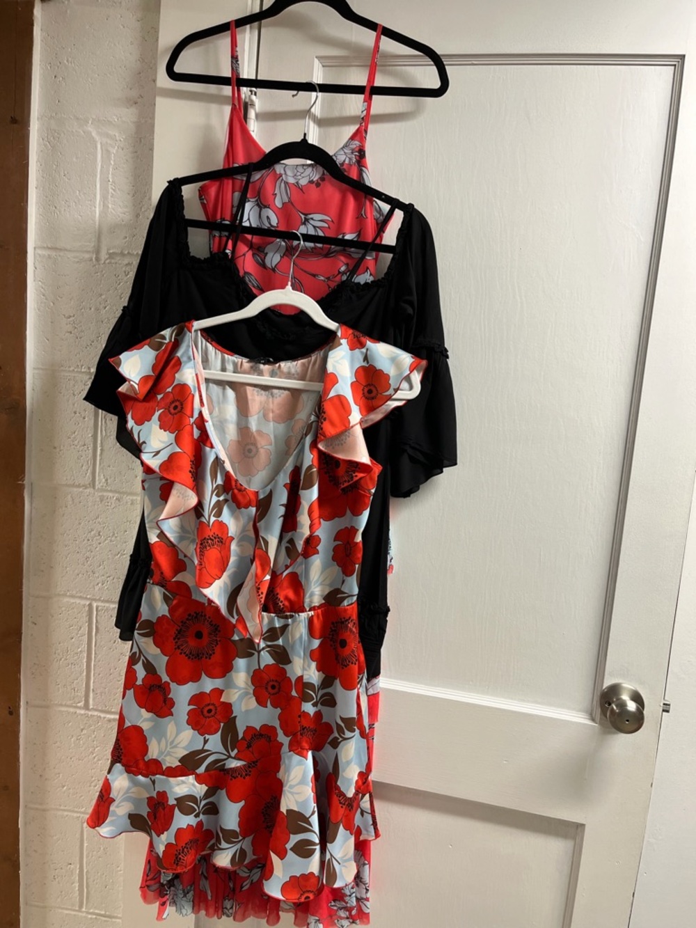 Lot of Denny Rose Floral Print Dresses